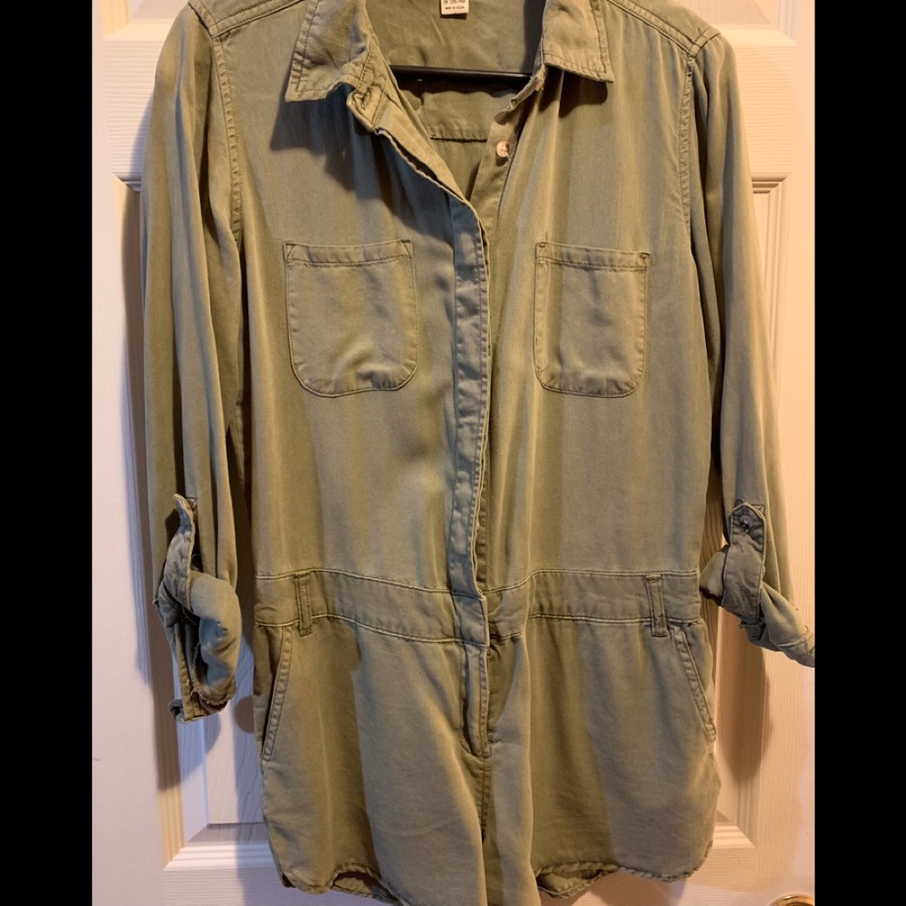 Cute Military inspired romper
